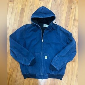 Men’s 2XL blue Carhartt jacket